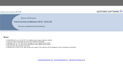 Desktop Screenshot of geotomosoft.com