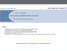 Tablet Screenshot of geotomosoft.com